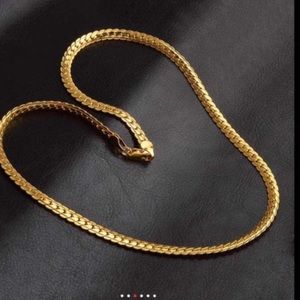 New 18K gold chain for men
